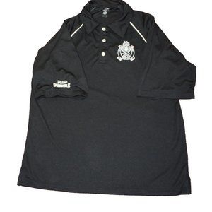 "Team Springfield" Crew Polo by Ramco  BLK   2XL  5014